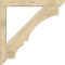 Ekena Millwork Balboa Slat Rough Sawn Bracket, Douglas Fir, 4"W x 42"D x 42"H BKT04X42X42BOA06RDF - alternate 2